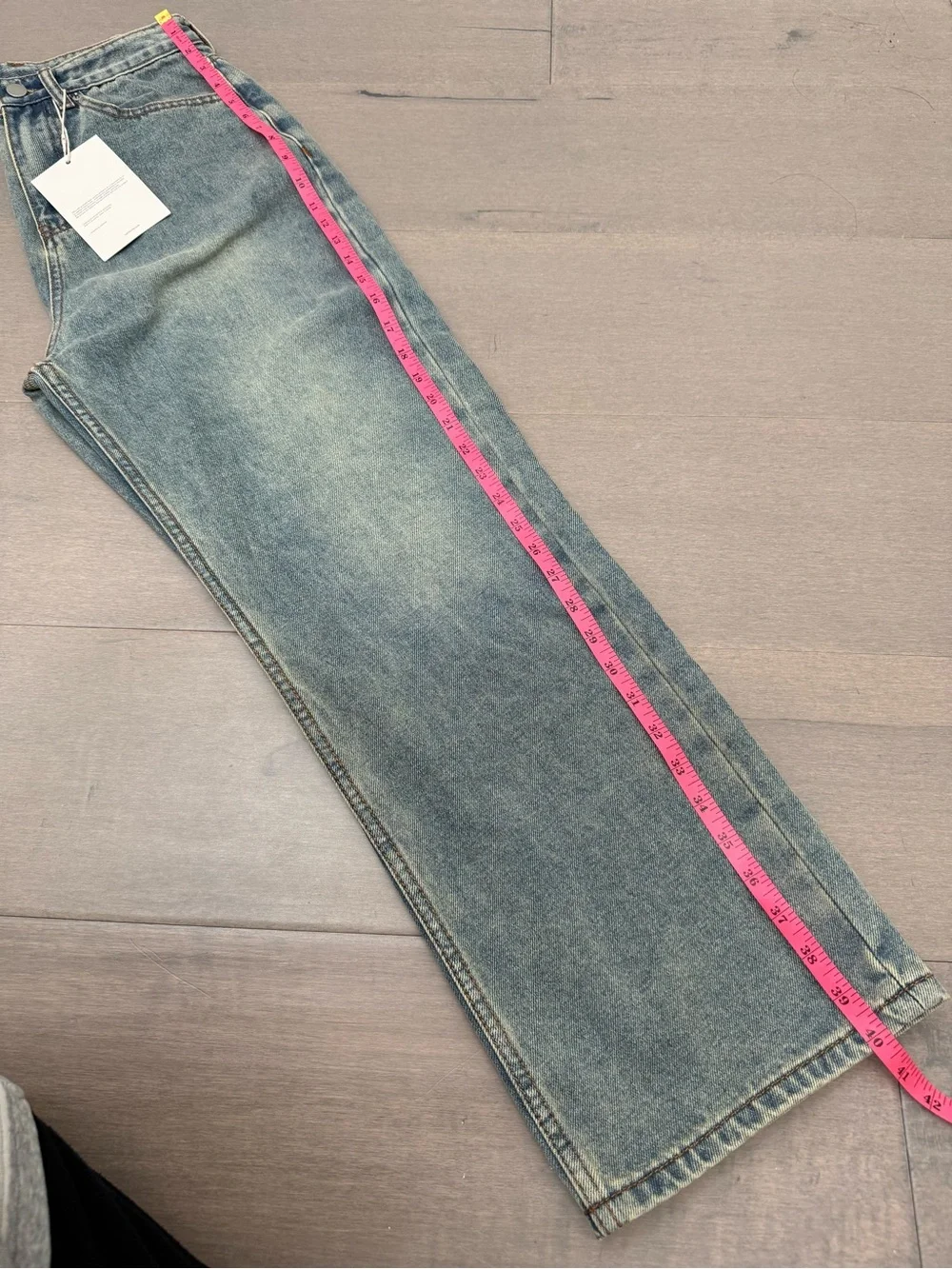 Men's Washed Baggy Jeans